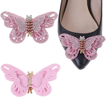 1PCS Exquisite Charms Shoe Clip Butterfly Glitter Rhinestone Luxury Fashion DIY Shoes Wedding High Heel Bridal Shoes Decoration
1PCS Exquisite Charms Shoe Clip Butterfly Glitter Rhinestone Luxury Fashion DIY Shoes Wedding High Heel Bridal Shoes Decoration