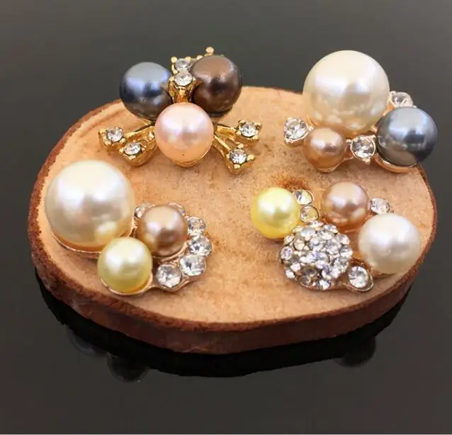 10 Piece Pearl Rhinestone Button Alloy Button Wedding Invitations Hair Flower Center Scrapbooking Decorate Korean Button
10 Piece Pearl Rhinestone Button Alloy Button Wedding Invitations Hair Flower Center Scrapbooking Decorate Korean Button