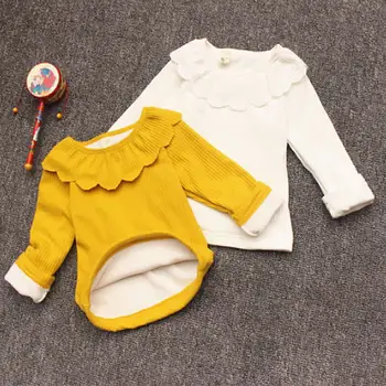 Girls Plus velvet thickening blouses garment baby cotton shirt toddler falbala joker coat girl sweatshirts winter clothing
Girls Plus velvet thickening blouses garment baby cotton shirt toddler falbala joker coat girl sweatshirts winter clothing
