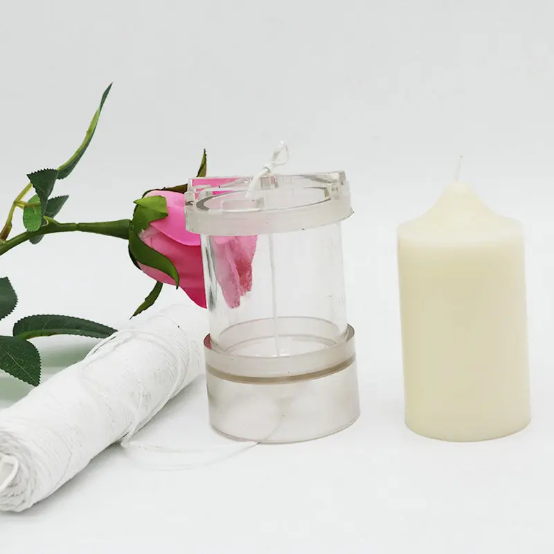 Dia.6cm Cylinder-Shape Plastic Clear Candle Moulds Molds for Home DIY Craft Candle Making Mold Accessoires PC Tube Handmade Tool
Dia.6cm Cylinder-Shape Plastic Clear Candle Moulds Molds for Home DIY Craft Candle Making Mold Accessoires PC Tube Handmade Tool