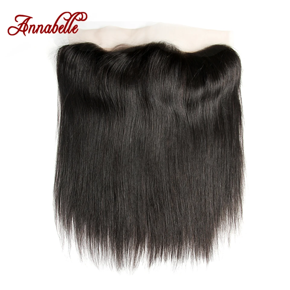 ALI ANNABELLE HAIR Peruvian Straight Lace Frontal Free Part Ear to Ear Human Hair Lace Closure 13"x4" Natural Color Remy Hair
ALI ANNABELLE HAIR Peruvian Straight Lace Frontal Free Part Ear to Ear Human Hair Lace Closure 13"x4" Natural Color Remy Hair