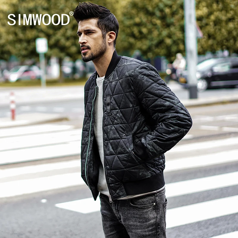 SIMWOOD Fashion Brand 2019 bomber jacket Men winter jacket parka men coats streetwear Military pilot jacket Male MD017004
SIMWOOD Fashion Brand 2019 bomber jacket Men winter jacket parka men coats streetwear Military pilot jacket Male MD017004