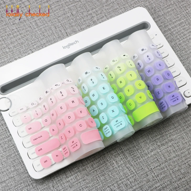 Keyboard Cover Protector For Logitech K480 Bluetooth Multi-Device Keyboard Silicone Dustproof Wireless Desktop Dust skin film
Keyboard Cover Protector For Logitech K480 Bluetooth Multi-Device Keyboard Silicone Dustproof Wireless Desktop Dust skin film