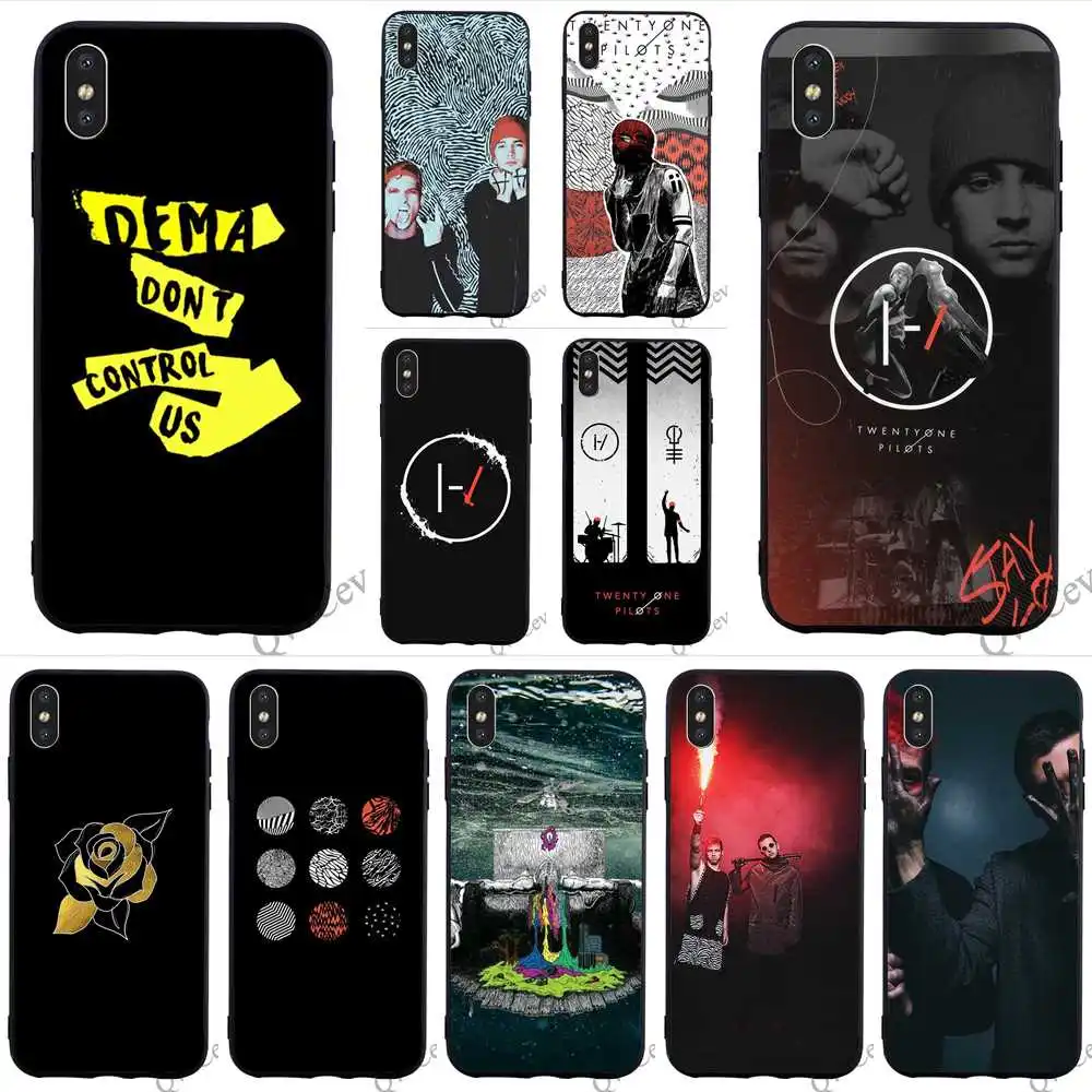 Hybrid Twenty One Pilots Tyler Joseph Phone Cover for iPhone 6 Case 7 XR X 8 Plus 5 6S 5S SE Xs Max Covers Skin
Hybrid Twenty One Pilots Tyler Joseph Phone Cover for iPhone 6 Case 7 XR X 8 Plus 5 6S 5S SE Xs Max Covers Skin
