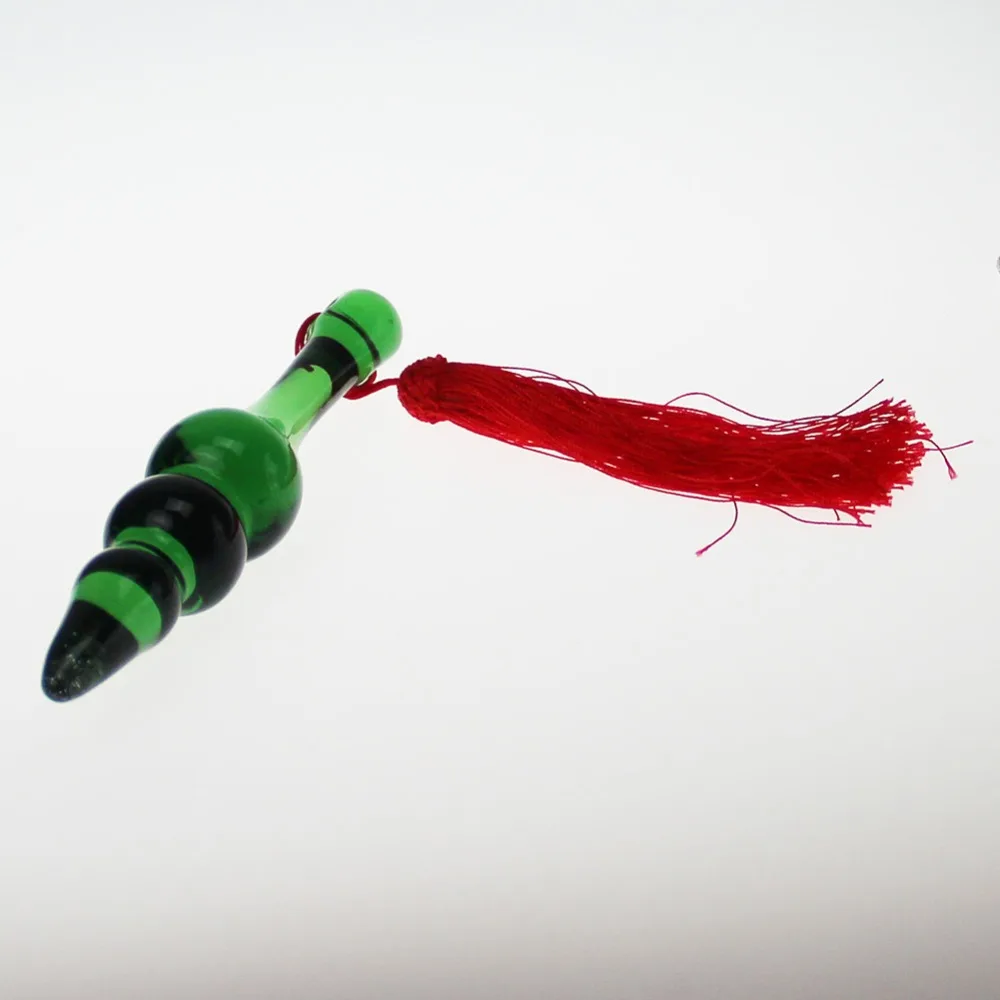 h002Glass Faux Pony Tail Butt Plug (2)