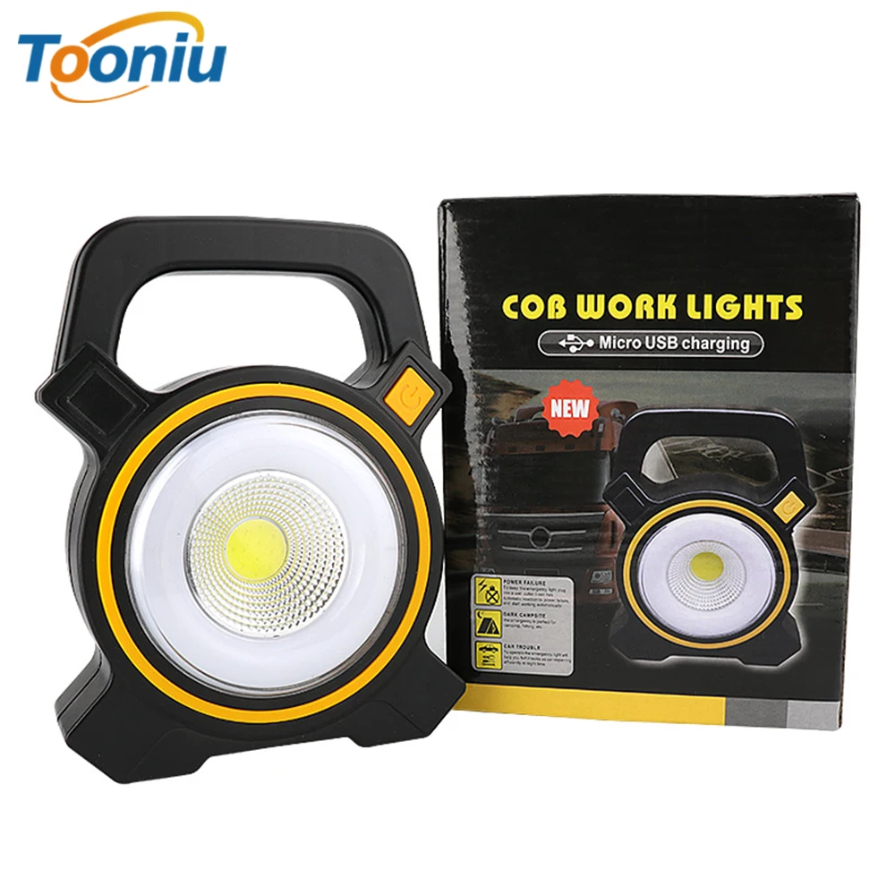 Rechargeable LED Work light Solar LED Flashlight Portable light Can be used as a mobile power source Suitable for camping
Rechargeable LED Work light Solar LED Flashlight Portable light Can be used as a mobile power source Suitable for camping