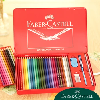 FABER-CASTELL Luxury Gift Set Water-Soluble Colored Pencils with Metal Case Package for Secret Garden Student Pencil School Pen
FABER-CASTELL Luxury Gift Set Water-Soluble Colored Pencils with Metal Case Package for Secret Garden Student Pencil School Pen