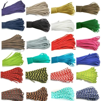 5pcs 30FT Outdoor Suivival Rope 4mm 7inner Strands Hiking Camping Cords Parachute Paracord For Jewelry Making
5pcs 30FT Outdoor Suivival Rope 4mm 7inner Strands Hiking Camping Cords Parachute Paracord For Jewelry Making