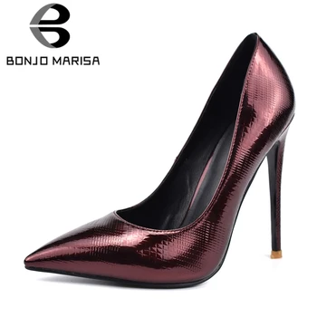 BONJOMARISA Brand Design Thin High Heels Pointed Toe Shallow Thin High Heels Shoes Woman Casual Party Sexy Pumps Big Size 34-42
BONJOMARISA Brand Design Thin High Heels Pointed Toe Shallow Thin High Heels Shoes Woman Casual Party Sexy Pumps Big Size 34-42