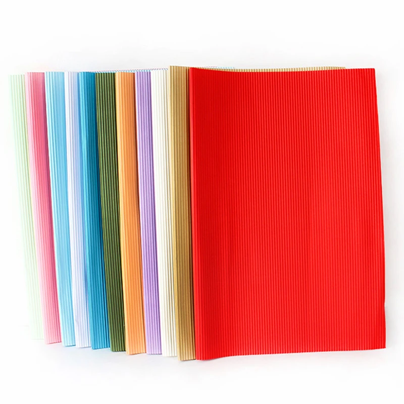 20Pcs/Lot High Quality Flower Wrapping Paper 68x50cm Colorful Corrugated Flower Crepe Paper For Packaging Flower Gift
20Pcs/Lot High Quality Flower Wrapping Paper 68x50cm Colorful Corrugated Flower Crepe Paper For Packaging Flower Gift