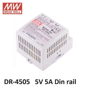 Din rail Power supply 5V DC 5A MEAN WELL DR-45-5 Power Supply Lighting Transformer driver Switch for LED Strips 5v 5a meanwell
Din rail Power supply 5V DC 5A MEAN WELL DR-45-5 Power Supply Lighting Transformer driver Switch for LED Strips 5v 5a meanwell