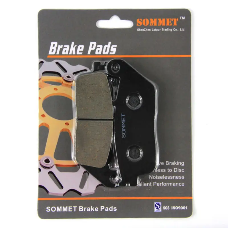SOMMET Motorcycle Front Brake Pads Disc 1 Pair for Honda NC 700 X (Manual G/Box) (12-14) NC700 NC700X LT196
SOMMET Motorcycle Front Brake Pads Disc 1 Pair for Honda NC 700 X (Manual G/Box) (12-14) NC700 NC700X LT196
