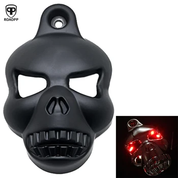ROAOPP Motorcycle Skull Carburetor Horn Cover for Harley Davidson Big Twins V-Rods Stock Cowbell 1992-2013 Black Chrome LED
ROAOPP Motorcycle Skull Carburetor Horn Cover for Harley Davidson Big Twins V-Rods Stock Cowbell 1992-2013 Black Chrome LED