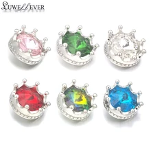 Hot Crown Flower w374 Crystal 3D 18mm Metal Snap Button For Bracelet Necklace Interchangeable Jewelry Women Accessorie Findings
Hot Crown Flower w374 Crystal 3D 18mm Metal Snap Button For Bracelet Necklace Interchangeable Jewelry Women Accessorie Findings