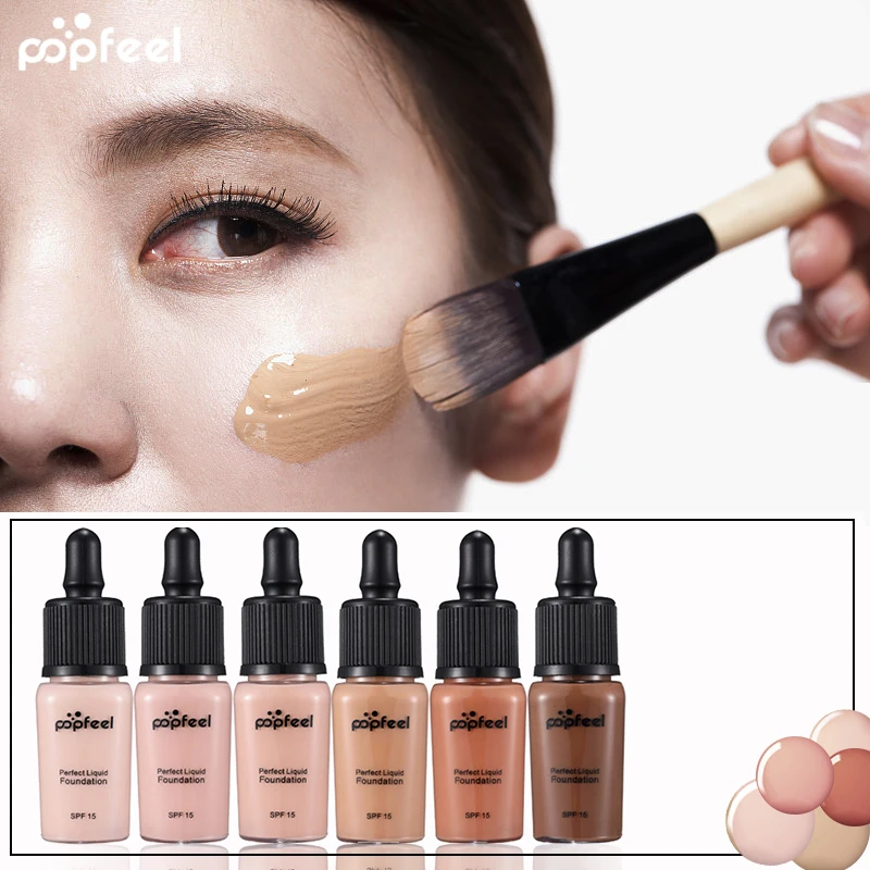 POPFEEL Professional 6 colors Cover Foundation Long-Lasting Moisturizing Concealer Oil Control Nude Makeup Foundation Liquiq
POPFEEL Professional 6 colors Cover Foundation Long-Lasting Moisturizing Concealer Oil Control Nude Makeup Foundation Liquiq