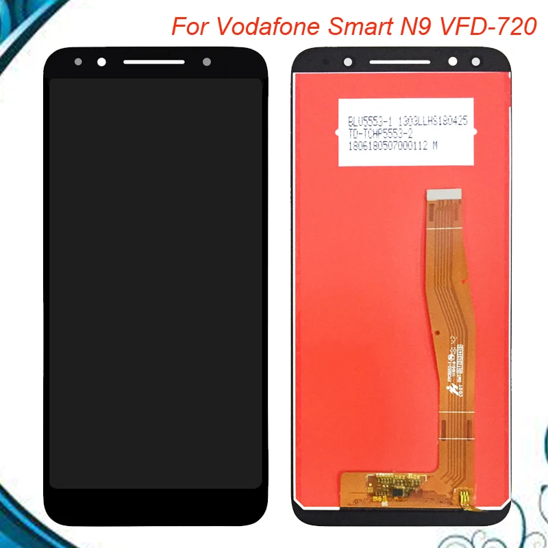 5.5 Inch For Vodafone VFD-720 Smart N9 VFD720 LCD Display With Touch Sensor Digiziter Assembly
5.5 Inch For Vodafone VFD-720 Smart N9 VFD720 LCD Display With Touch Sensor Digiziter Assembly