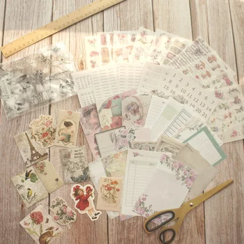 45 Pcs DIY Flower and Old Fashion Romance Theme Tag Mini Card Background Craft Paper Stamp Scrapbooking Creative Set Gift Use
45 Pcs DIY Flower and Old Fashion Romance Theme Tag Mini Card Background Craft Paper Stamp Scrapbooking Creative Set Gift Use