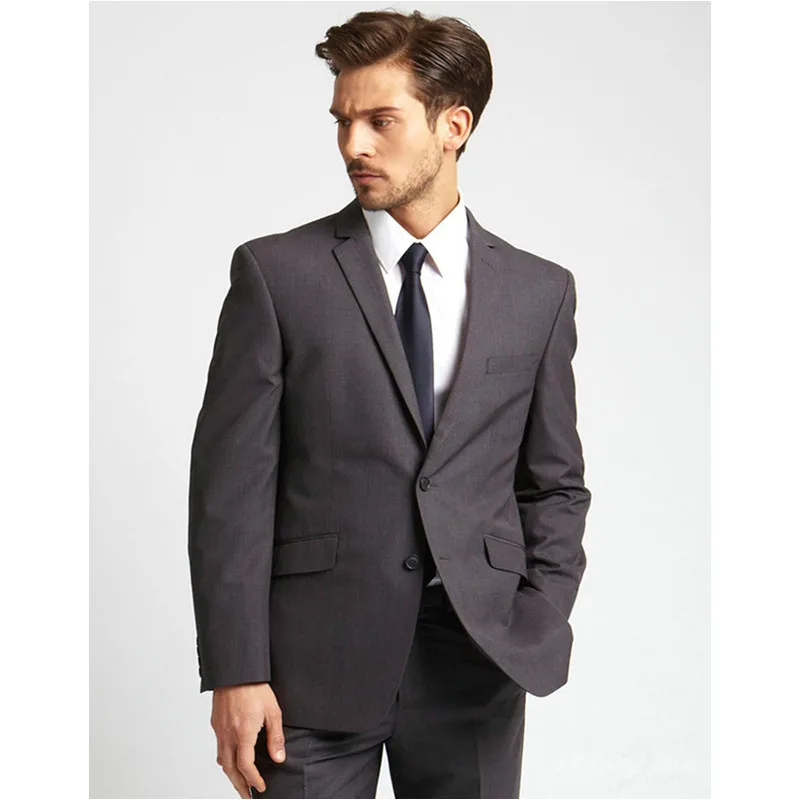 Bespoke Hot Sale Handsome Classic Two Buttons Notch Lapel Men Suits Gray Wedding Dress Maillot Homme( jacket+Pants+tie)
Bespoke Hot Sale Handsome Classic Two Buttons Notch Lapel Men Suits Gray Wedding Dress Maillot Homme( jacket+Pants+tie)
