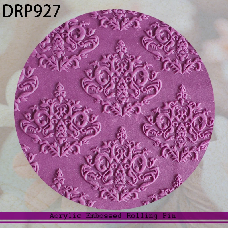 Embossed Rolling Pins Textured Non-Stick Designs and Patterned for Cake Decorating
Embossed Rolling Pins Textured Non-Stick Designs and Patterned for Cake Decorating