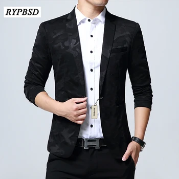 2019 New Autumn Fashion Casual Camouflage Blazer Suit Men Top Quality Slim Fit Suit Jacket Mens Camouflage Clothing
2019 New Autumn Fashion Casual Camouflage Blazer Suit Men Top Quality Slim Fit Suit Jacket Mens Camouflage Clothing