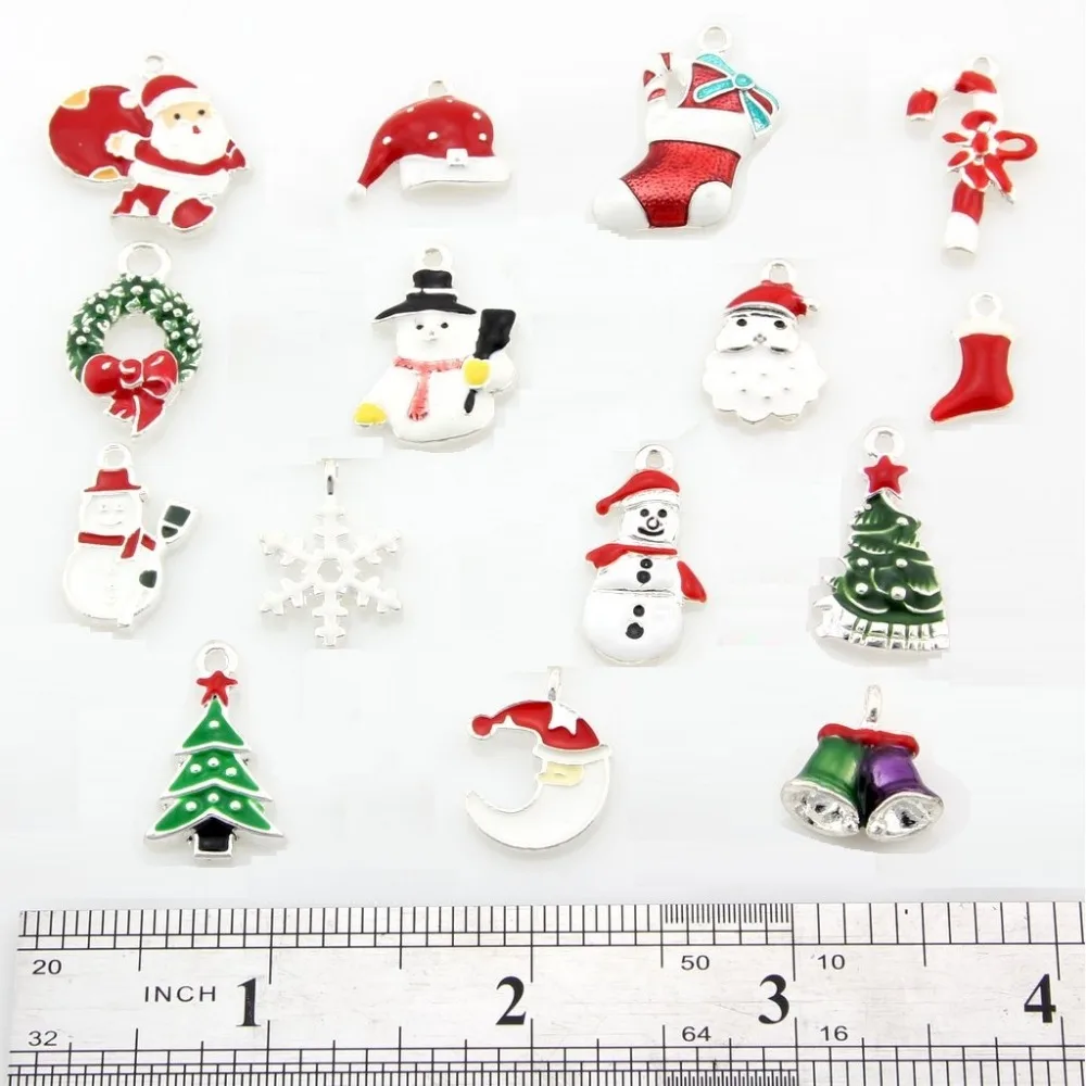 30pcs /Lot 15style mix XMAS Christmas Gift tree Santa stocking bell cap Pendants Charms Silver Jewelry Findings DIY YY63
30pcs /Lot 15style mix XMAS Christmas Gift tree Santa stocking bell cap Pendants Charms Silver Jewelry Findings DIY YY63
