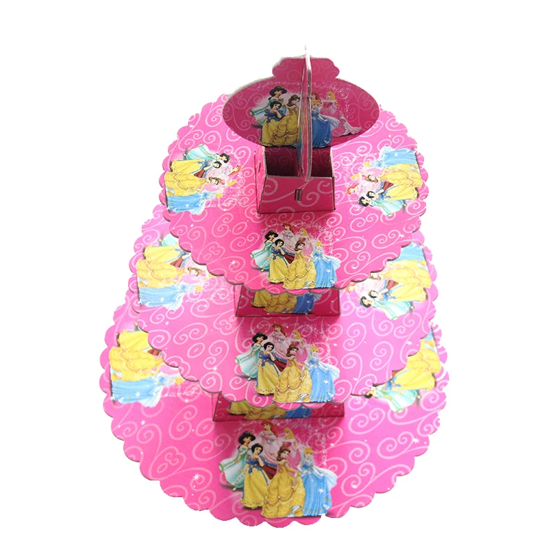 1set Cartoon Princess Paper Cake Stand Birthday Party Paper Cake Stand Round Cupcake Plate For Wedding Cake Display Decoration
1set Cartoon Princess Paper Cake Stand Birthday Party Paper Cake Stand Round Cupcake Plate For Wedding Cake Display Decoration