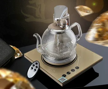 electric kettle tea with the remote control automatic water boiler glass Overheat Protection
electric kettle tea with the remote control automatic water boiler glass Overheat Protection