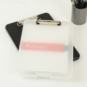 Black and White Classic Multifunctional File Organizer Plastic Clipboard Box File Case File Folder Pen Hold Office Supplies
Black and White Classic Multifunctional File Organizer Plastic Clipboard Box File Case File Folder Pen Hold Office Supplies