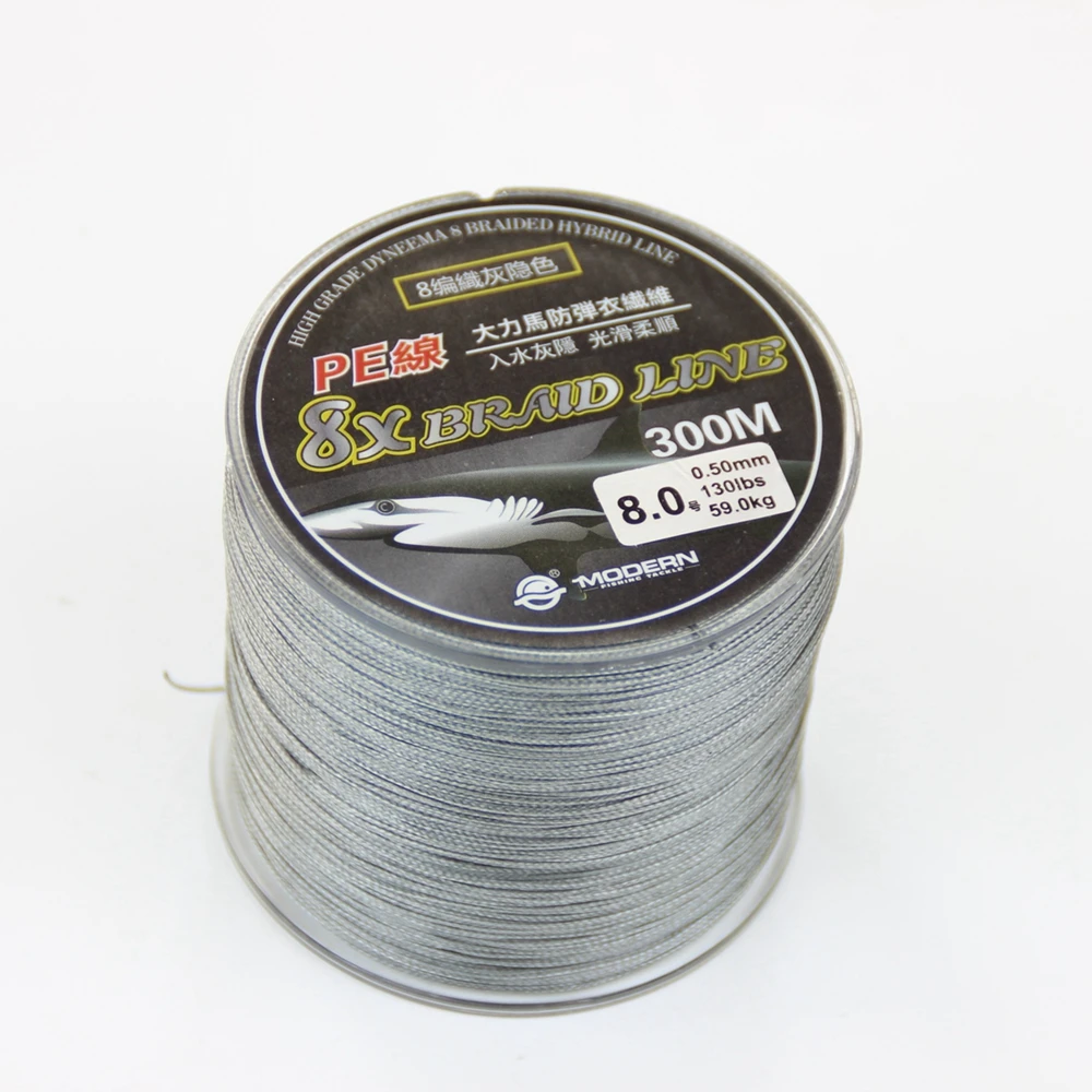 RoseWood 300M PE Braid 8 Stands 18LBs 130LB Multifilament Fishing Line FreshwaterSaltwater Braided Super Strong (2)