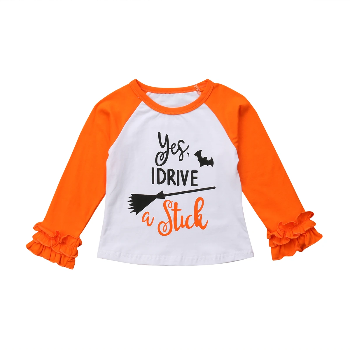 Fashion Halloween Toddler Kids Baby Girls Black Ruffle Long Sleeve Cotton Top T-shirt Tee Clothes
Fashion Halloween Toddler Kids Baby Girls Black Ruffle Long Sleeve Cotton Top T-shirt Tee Clothes