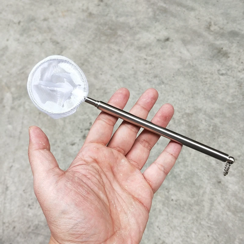 3 pcs aquarium shrimp tank mini nets stainless steel fish net shrimp net can extend to 58.5cm for fish tank accessories
3 pcs aquarium shrimp tank mini nets stainless steel fish net shrimp net can extend to 58.5cm for fish tank accessories