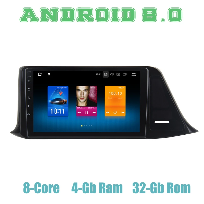 Octa core PX5 Android 8.0 car GPS radio player for Toyota CHR C-HR 2016 2017 2018 with 4G RAM wifi 4g usb auto Multimedia
Octa core PX5 Android 8.0 car GPS radio player for Toyota CHR C-HR 2016 2017 2018 with 4G RAM wifi 4g usb auto Multimedia