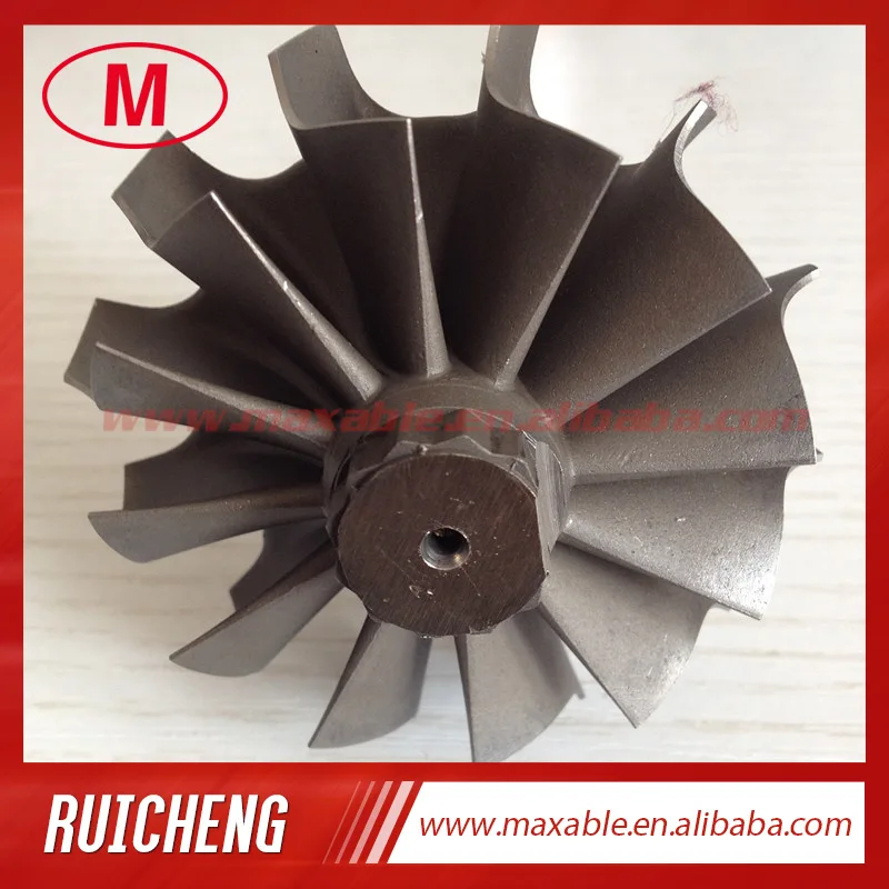 TD07 63X74.2mm 12 blades journal bearing turbo turbine shaft/turbo wheel/turbine shaft wheel
TD07 63X74.2mm 12 blades journal bearing turbo turbine shaft/turbo wheel/turbine shaft wheel