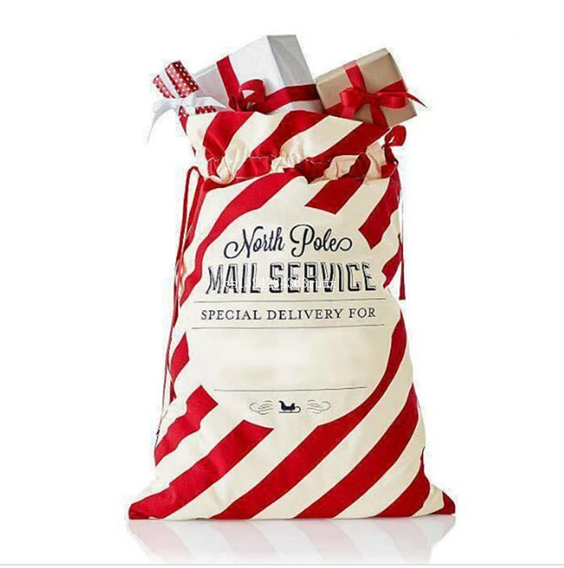 20 PCS Christmas Santa Sack Gift Bag Red Stripe Drawstring Canvas Bauble Christmas Ornaments Xmas New Year Candy Bag
20 PCS Christmas Santa Sack Gift Bag Red Stripe Drawstring Canvas Bauble Christmas Ornaments Xmas New Year Candy Bag