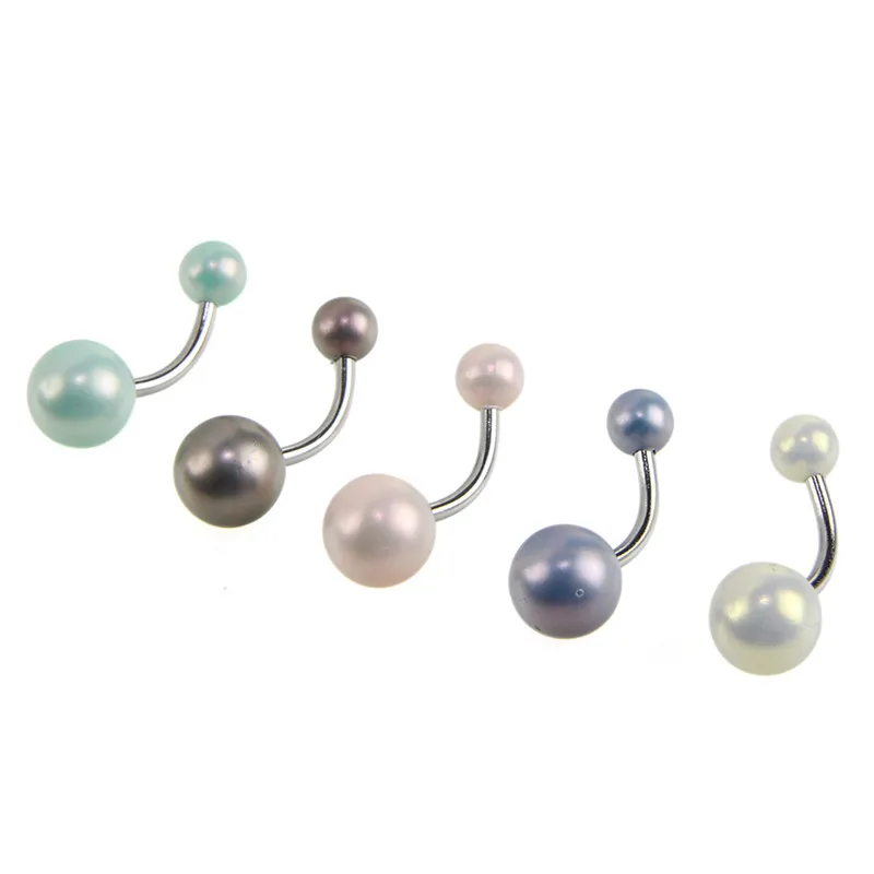 1pcs Stainless Steel Body Piercing Pearl Ball Button Barbell Bar Belly Navel Ring
1pcs Stainless Steel Body Piercing Pearl Ball Button Barbell Bar Belly Navel Ring