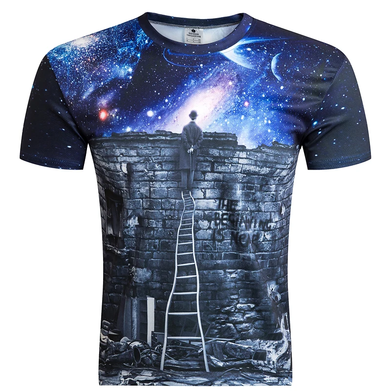 2018 New Galaxy Space Print Creative unisex T Shirt 3d Women/Men Summer Novelty Psychedelic Tee Shirts Clothes Size M-5XL
2018 New Galaxy Space Print Creative unisex T Shirt 3d Women/Men Summer Novelty Psychedelic Tee Shirts Clothes Size M-5XL