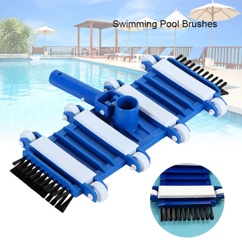 14 inch Swimming Pool Flexible Vacuum Head with Brush Cleaner Pond Spa Sewage Suction Pool Accessories Underwater Cleaner new
14 inch Swimming Pool Flexible Vacuum Head with Brush Cleaner Pond Spa Sewage Suction Pool Accessories Underwater Cleaner new