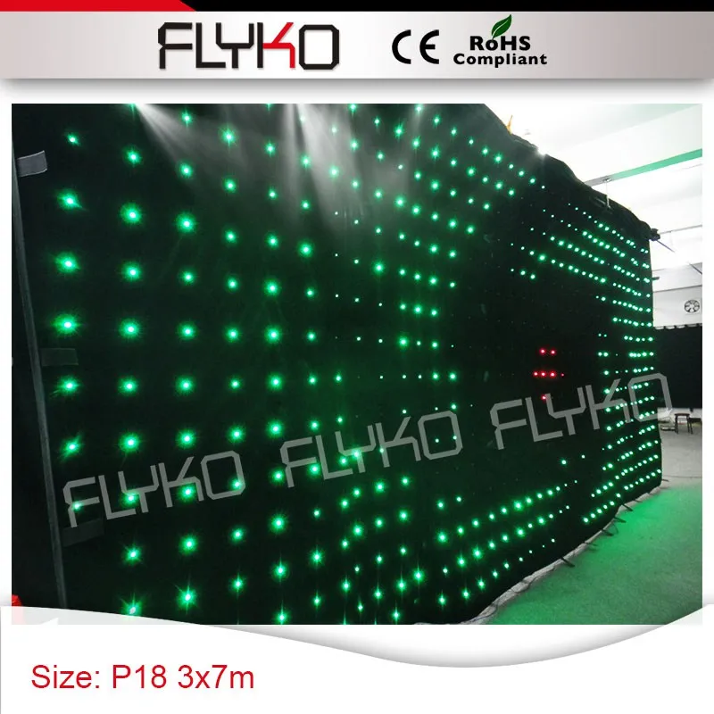 180mm Pixels High quality indoor Rental LED Display 3x7m led curtain video stage effect 
180mm Pixels High quality indoor Rental LED Display 3x7m led curtain video stage effect