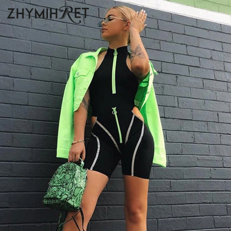 ZHYMIHRE Zippers V Neck Two Pieces Set Playsuit Women Reflective Strip Hollow Out Backless Bodysuit Jumpsuit Joggings Playsuit
ZHYMIHRE Zippers V Neck Two Pieces Set Playsuit Women Reflective Strip Hollow Out Backless Bodysuit Jumpsuit Joggings Playsuit