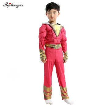 Kids Boys Grils Muscle Captain Marvel Shazam Children Superhero Stage Costumes Superman Cosplay Children's Party Cosplay
Kids Boys Grils Muscle Captain Marvel Shazam Children Superhero Stage Costumes Superman Cosplay Children's Party Cosplay