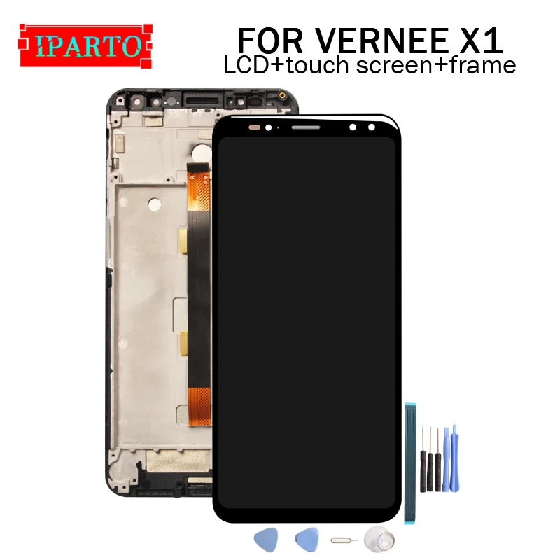 VERNEE X1 LCD Display+Touch Screen Digitizer +Frame Assembly 100% Original New LCD+Touch Digitizer for X1
VERNEE X1 LCD Display+Touch Screen Digitizer +Frame Assembly 100% Original New LCD+Touch Digitizer for X1