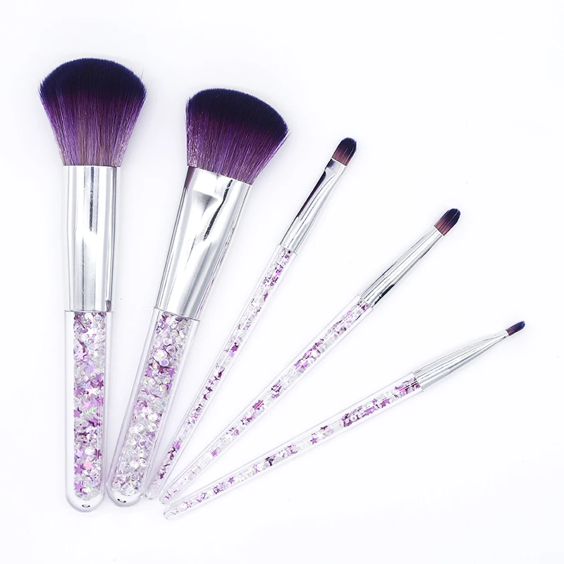 Fashion 5pcs Diamond Unicorn Pink Crystal Makeup Brushes Set Shinny Glitter Foundation Blending Face Brush maquillaje
Fashion 5pcs Diamond Unicorn Pink Crystal Makeup Brushes Set Shinny Glitter Foundation Blending Face Brush maquillaje