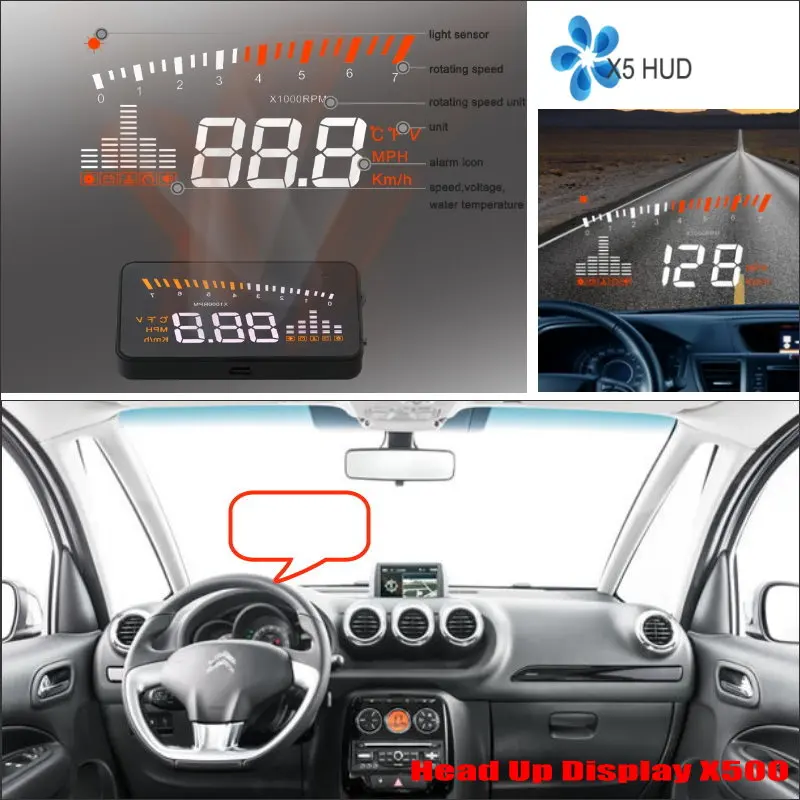 Car HUD Head Up Display For Citroen C3 C5 C6 2015 2016 - Saft Driving Screen Projector Inforamtion Refkecting Windshield
Car HUD Head Up Display For Citroen C3 C5 C6 2015 2016 - Saft Driving Screen Projector Inforamtion Refkecting Windshield