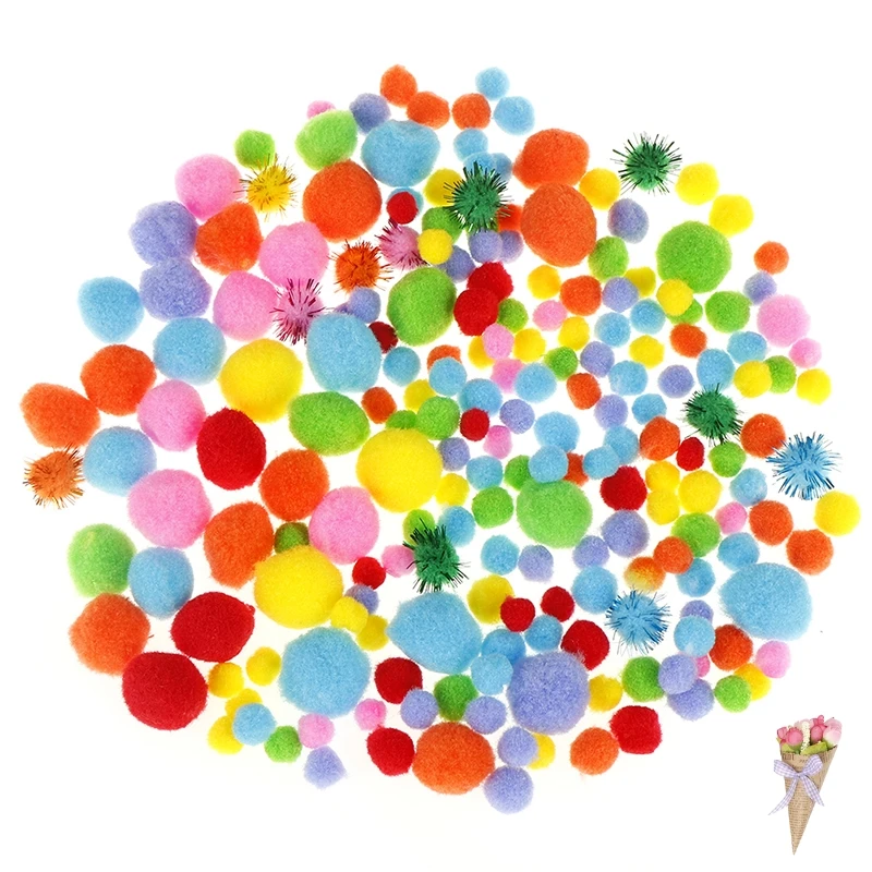 Ball Children's Manual Educational Toys for Kids Early Educational Multicolor Stuffed DIY Decoration Pompoms toy
Ball Children's Manual Educational Toys for Kids Early Educational Multicolor Stuffed DIY Decoration Pompoms toy