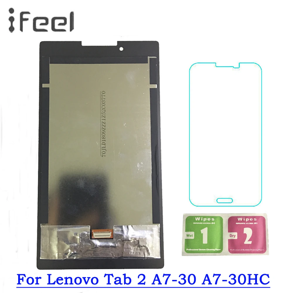 Для Lenovo Tab 2 A7 30 30HC ЖК дисплей сенсорный экран в сборе Бесплатная доставка|Экраны