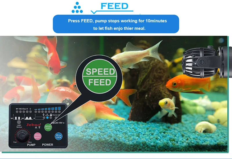 Jebao Marine Coral Reef Aquarium Fish Tank SW-2 SW-4 SW-8 SW-15 RW-4 RW-8 RW-15 RW-20 OW series Fish Tank Wave Maker Water Pump (18)