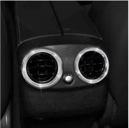 For Mercedes Benz C W205 E Class E200L W213 GLC Clase X205 Interior Rear Armrest Box Air Vent Outlet Cover Trim Diamond Sequin
For Mercedes Benz C W205 E Class E200L W213 GLC Clase X205 Interior Rear Armrest Box Air Vent Outlet Cover Trim Diamond Sequin