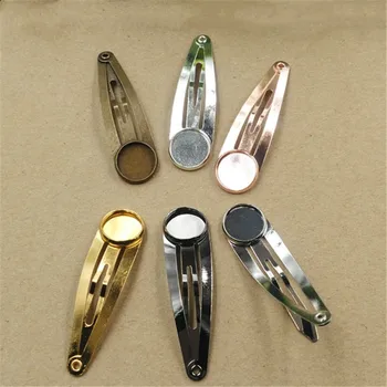 20pcs Hair Jewelry Settings Cabochon Base for 12mm cabochon base DIY Water Drop Hairclip Hairpins Barrettes Retro Accessories
20pcs Hair Jewelry Settings Cabochon Base for 12mm cabochon base DIY Water Drop Hairclip Hairpins Barrettes Retro Accessories