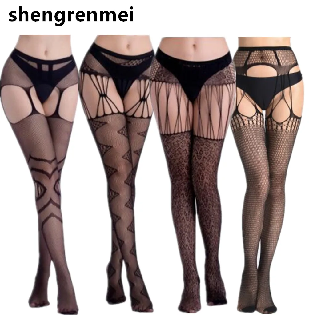 Shengrenmei 2019 Hot Sale Sexy Lingerie Elastic Stockings Black Fishnet Nylon Tights Embroidery Pantyhose dropshipping
Shengrenmei 2019 Hot Sale Sexy Lingerie Elastic Stockings Black Fishnet Nylon Tights Embroidery Pantyhose dropshipping