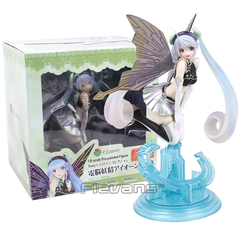 4-Leaves Tony's Heroine Collection Dennou Yousei Aion Laine 1/6 Scale Sexy PVC Pre-Painted Figure Model Toy 28cm
4-Leaves Tony's Heroine Collection Dennou Yousei Aion Laine 1/6 Scale Sexy PVC Pre-Painted Figure Model Toy 28cm
